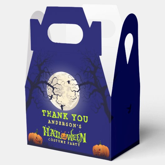 Halloween Costume Party Bedankdoosjes (Geopend)