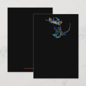 Halloween Costume Party Blank Custom Invitation Kaart (Voorkant / Achterkant)