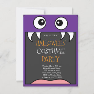 Halloween Costume Party Briefkaart