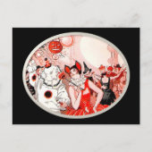 Halloween Costume Party Briefkaart (Voorkant)