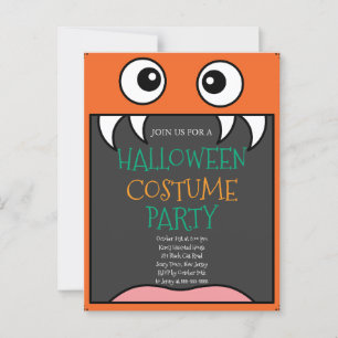Halloween Costume Party Briefkaart