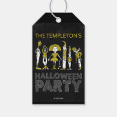 Halloween Costume Party Cadeaulabel (Voorkant)