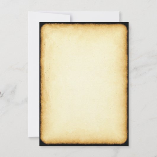 Halloween Costume Party Clothesline-uitnodiging Kaart (Achterkant)