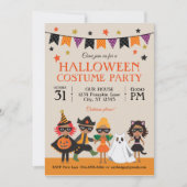  Halloween Costume Party Dark Skin Kaart (Voorkant)