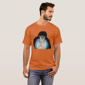 Halloween Costume Party Gypsy Fortune Teller Psych T-shirt (Voorkant volledig)