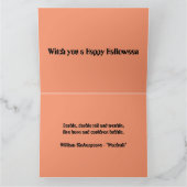 Halloween Costume Party Invitation Kaart (Binnen)