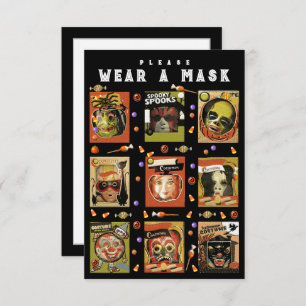 Halloween Costume Party Kaart