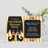 Halloween Costume Party Kaart (Staand voorkant)