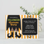 Halloween Costume Party Kaart (Staand voorkant)