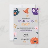 Halloween Costume Party Kaart (Voorkant)