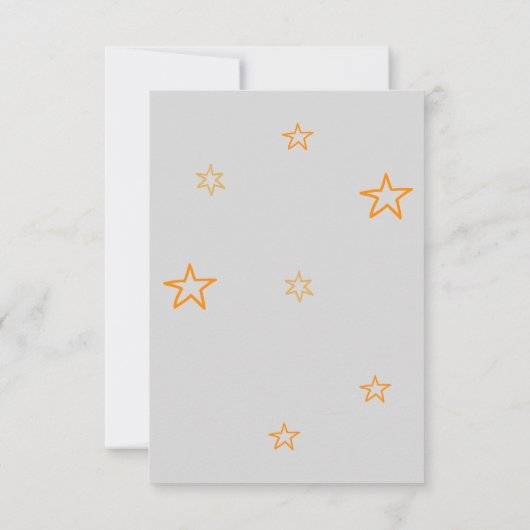 Halloween Costume Party Kaart (Achterkant)