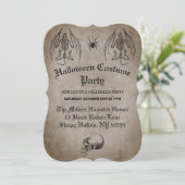 Halloween Costume Party Kaart (Staand voorkant)