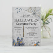  Halloween Costume Party Kaart (Staand voorkant)