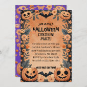Halloween Costume Party Kaart (Voorkant / Achterkant)