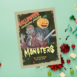  Halloween Costume Party Kaart