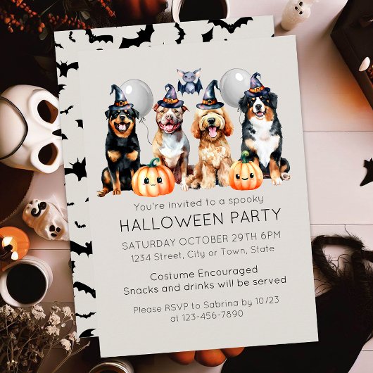 Halloween Costume Party Kaart