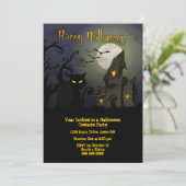 Halloween Costume Party Kaart (Staand voorkant)