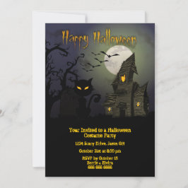Halloween Costume Party Kaart