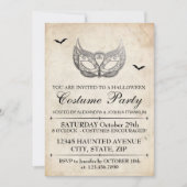 Halloween Costume Party Kaart (Voorkant)