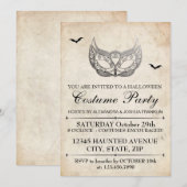 Halloween Costume Party Kaart (Voorkant / Achterkant)