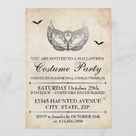 Halloween Costume Party Kaart