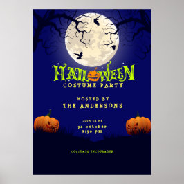 Halloween Costume Party Poster