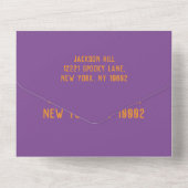 Halloween Costume Pawty Dogs All In One Uitnodiging (Achterkant)