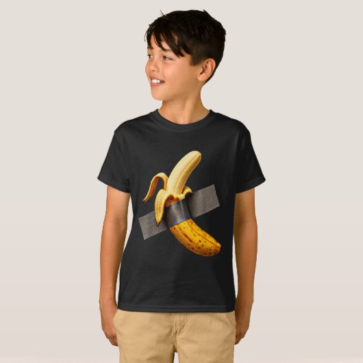Halloween Costume Peeled Banana Funny Duct Tape Ba T-shirt (Voorkant volledig)