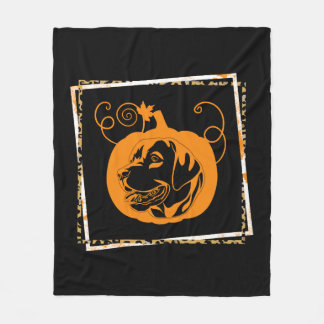 Halloween Costume Shirt, Pumpkin Halloween Fleece Deken