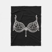 Halloween Costume Show Girl  Fleece Deken (Voorkant)