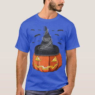 Halloween Costume Spooky Jack O Lantern Witch Pet T-shirt