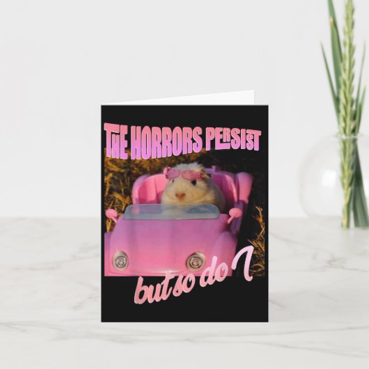 Halloween Costume - The Horrors Persist But So Do  Kaart (Voorkant)
