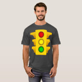 Halloween Costume Traffic Light funny one T-shirt (Voorkant volledig)