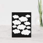 Halloween Costume White Clouds Kaart (Voorkant)