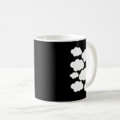 Halloween Costume White Clouds Koffiemok (Voorkant rechts)