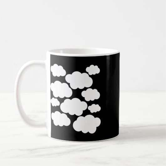 Halloween Costume White Clouds Koffiemok (Links)