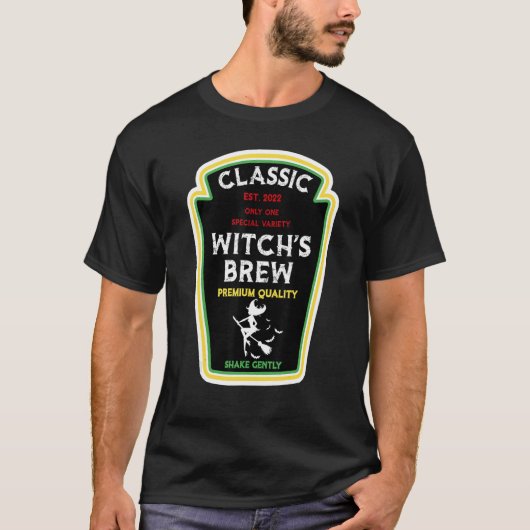 Halloween Costume, Witch's Brew, Halloween Matchin T-shirt (Voorkant)