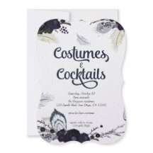 Halloween Costumes and Cocktails Masquerade Bash