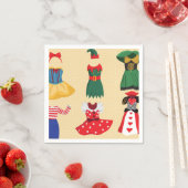 Halloween Costumes paper inapkins Servet (Insitu)