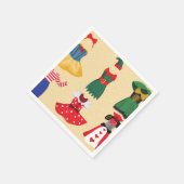 Halloween Costumes paper inapkins Servet (Hoek)