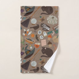 Halloween Cottagecore Handdoek