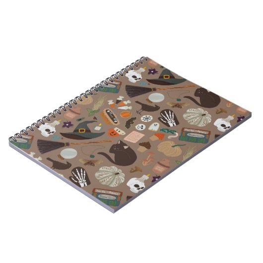 Halloween Cottagecore Notitieboek (Linkerzijde)