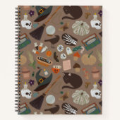 Halloween Cottagecore Notitieboek (Voorkant)