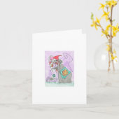 Halloween Count Candy Corn Kaart (Gele Bloem)