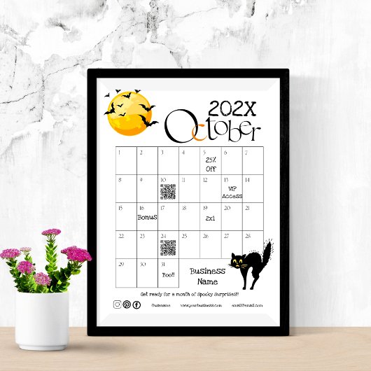 Halloween Countdown Advent Kalender Promotie Gift