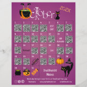 Halloween Countdown Advent Kalender Zakelijke Prom (Voorkant)