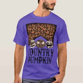 Halloween Country pompoen meisje T-shirt