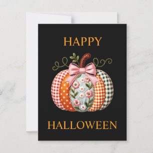 Halloween Country-stijl Pompoen Briefkaart