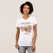Halloween Country Western Spooky T-Shirt (Voorkant volledig)