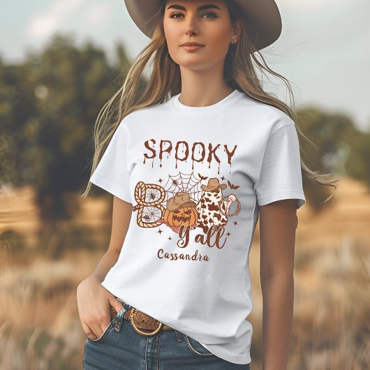 Halloween Country Western Spooky T-Shirt